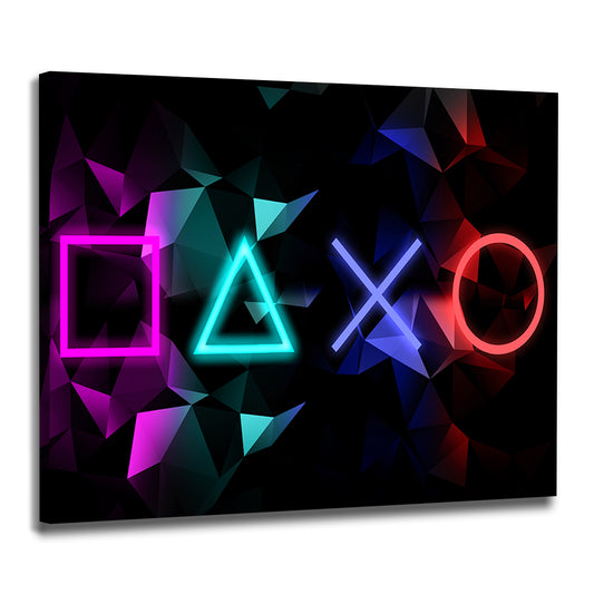 Quadro stampa su tela moderno arte Pop Art Gaming Colour Style