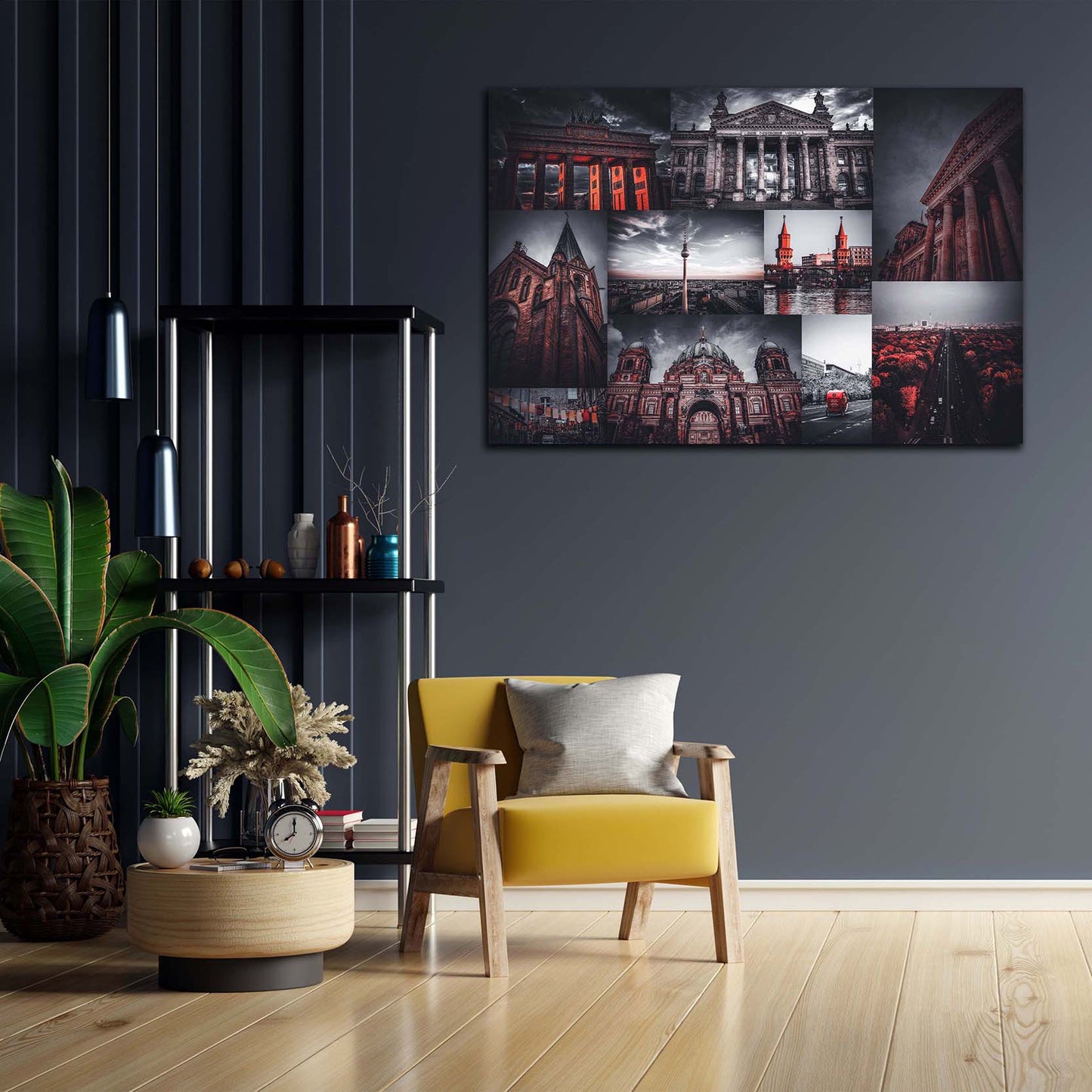 Quadro stampa su tela moderno città Berlino, Germania, Beautiful Berlin, uffio, casa, saggiorno
