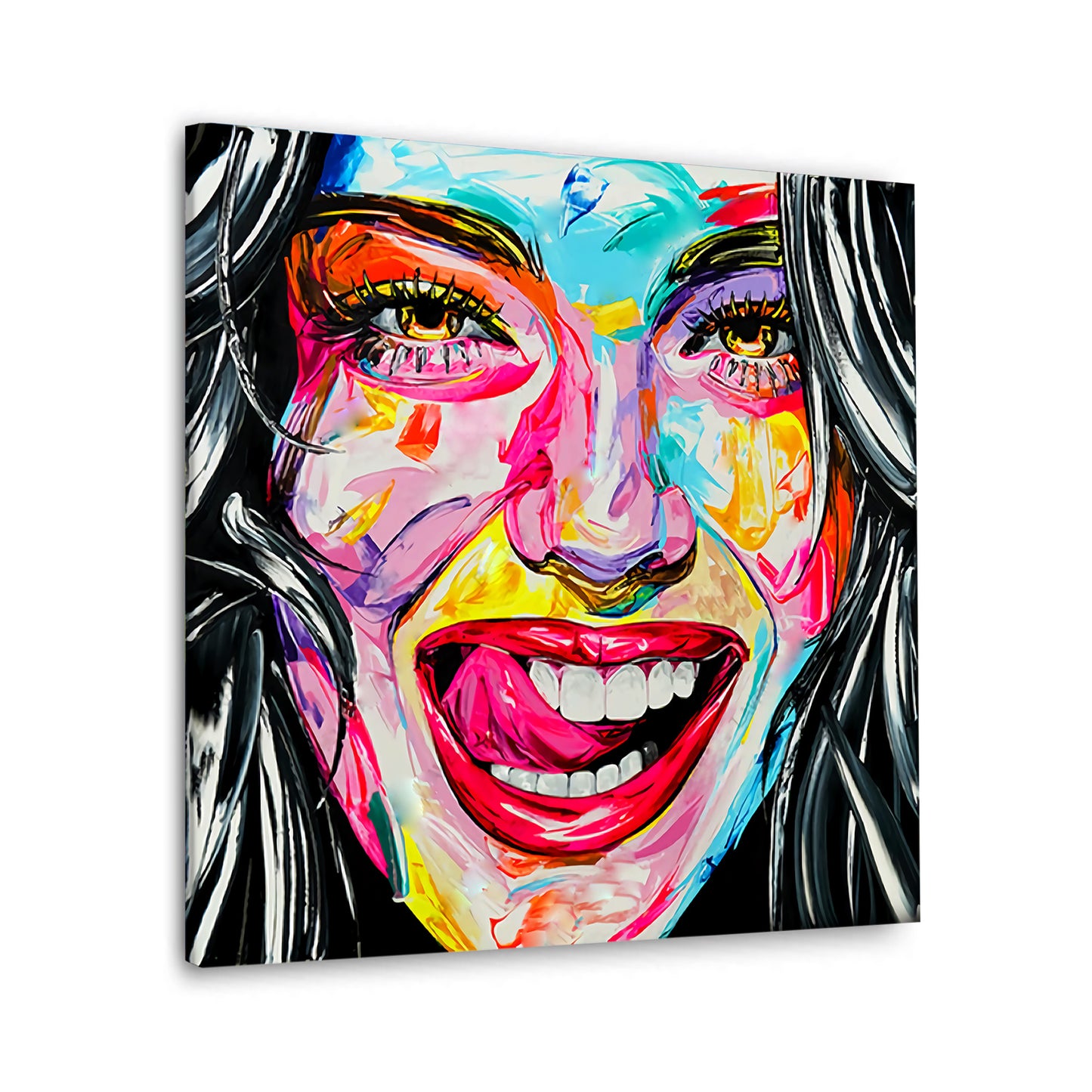 Quadro moderno stampa su tela erotico arte Pop Art donna