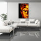 Quadro stampa su tela Buddha meditativo Gold Edition