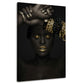 Quadro stampa su tela donna africana opera d´arte bellezza femminile africana