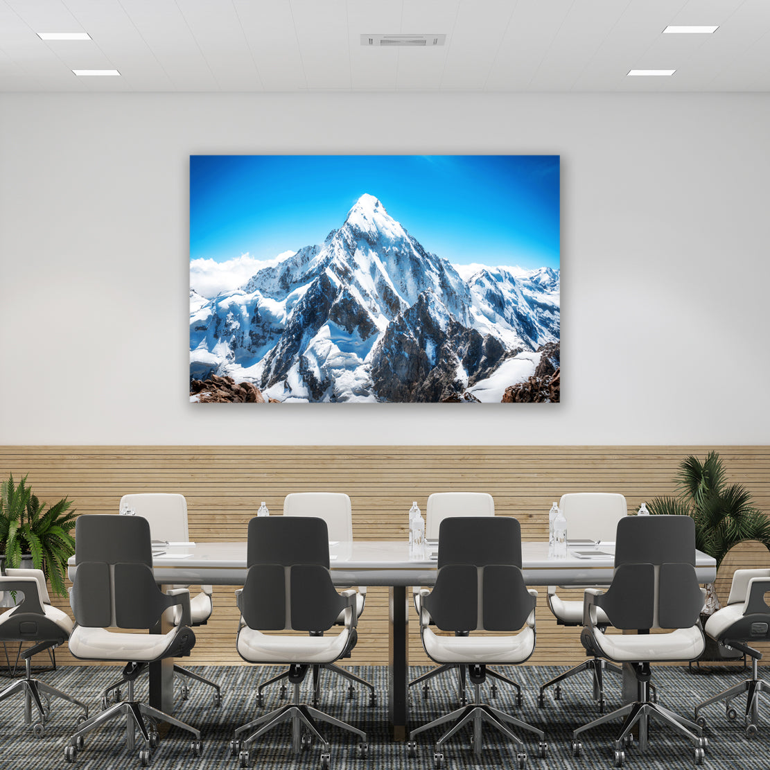 Quadro stampa su tela Beautiful Mount Everest