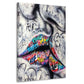 Quadro stampa su tela Pop Art Sensual Lips labbra - Artedinoi
