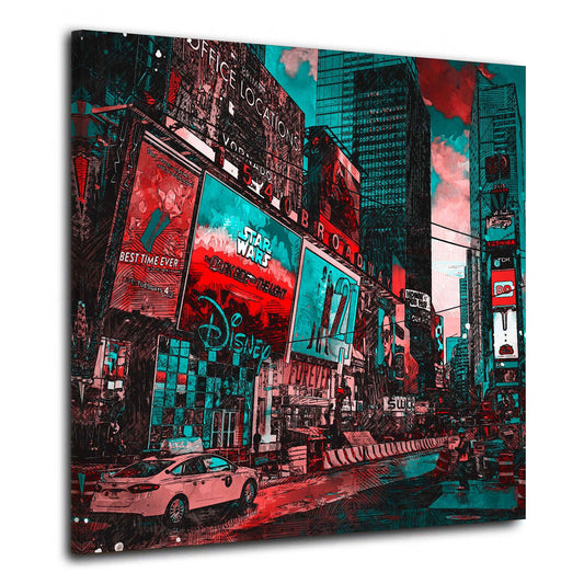 Quadro USA New York Colour Style - Artedinoi