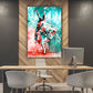 Quadro stampa su tela ballerrina Colour Abstract Style