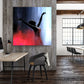 Quadro stampa su tela ballerrina Red Abstract Edition