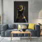 Quadro stampa su tela donna africana Black Hands Style