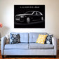 Quadro stampa su tela motivazionale Rolls Royce It All Starts With A Dream